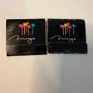 Vintage Mirage Hotel Las Vegas Casino Matchbook Matches